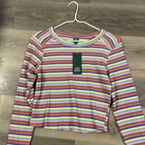 Cute multicolored crop top